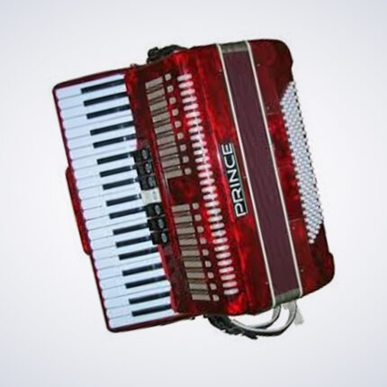 Acordeon Prince 080 Baixos WR Vinho