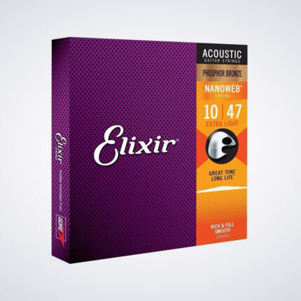 ENCORDOAMENTO ELIXIR ACO 010 PHOSPOR BRONZE EXTRALIGHT 5337