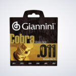 Encordoamento Giannini Aço Geeflk 011 Cobra