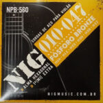 Encordoamento NIG 010 NPB 560 Fosforoso Bronze
