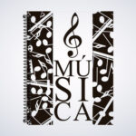 Caderno Música Romitec C Teoria Mus CD70F 6322RL