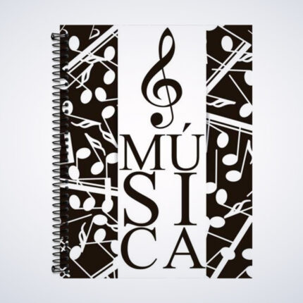 Caderno Música Romitec C Teoria Mus CD70F 6322RL