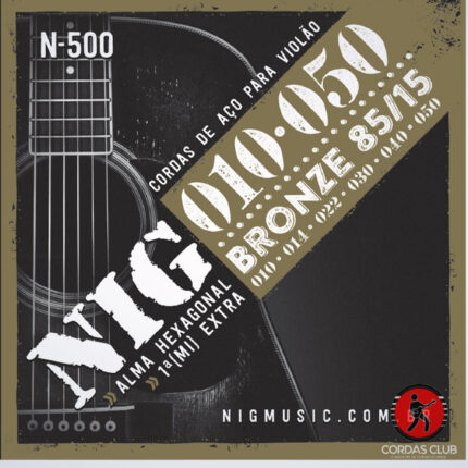 Encordoamento NIG Aço 010 N500 Bronze