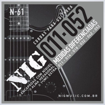 Encordoamento NIG Guitarra N61 011 Evolution