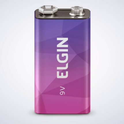 BATERIA 9V ELGIN ENERGY RECARREGÁVEL