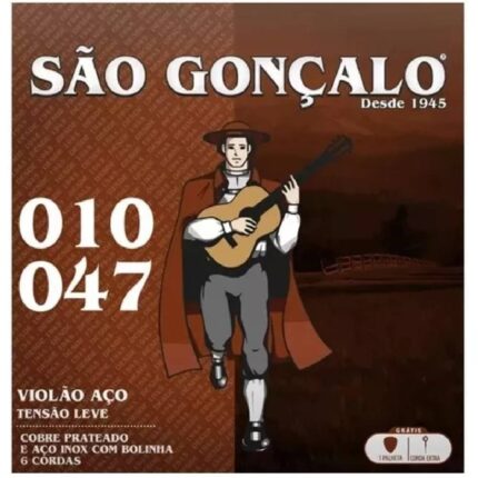 ENC SAO GONCALO 010 ACO PRATA C/BOLINHA