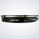 PANDEIRO 12 CONTEMP MD 12 BLACK TARR SIMPLES-84LBK - Imagem 2
