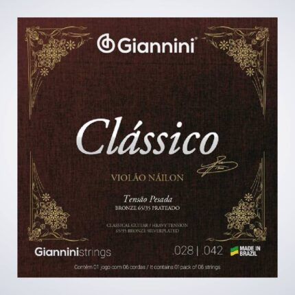ENCORDOAMENTO GIANNINI NYLON GENWPA T ALTA CRI PTA-5936