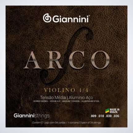 ENCORDOAMENTO GIANNINI VIOLINO GEAVVA