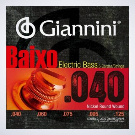 CORDA BAIXO 5 X 5 GIANNINI 0 125 GEEBRL 5 X 5