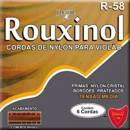 ENC ROUXINOL NYLON R58 TENSAO MEDIA C BOLINHA
