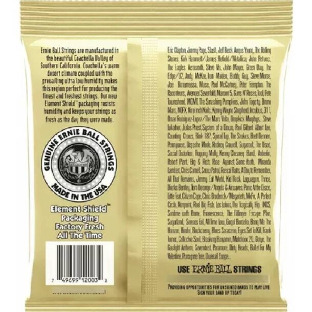 ENC ERNIE BALL AÇO 012 2003 MEDIUM LIGHT - Image 2