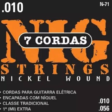 ENC NIG GUIT N71 010/056 7 CORDAS