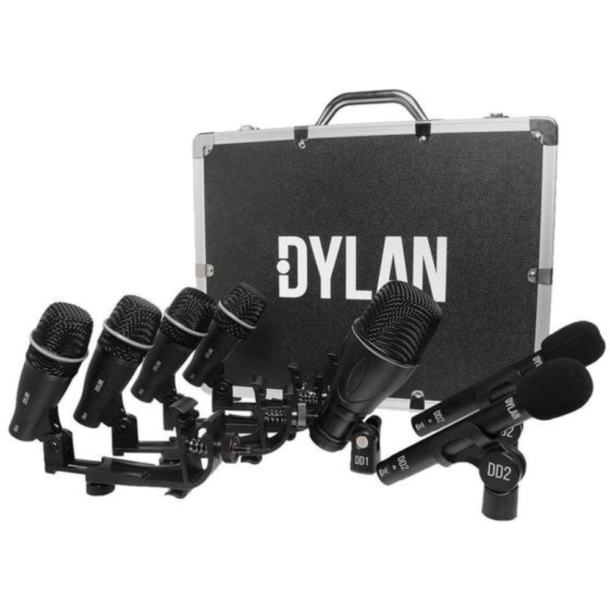 KIT MICROFONE DYLAN DD-7 P/BATERIA