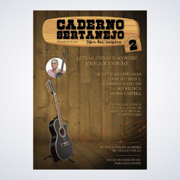 CADERNO SERTANEJO 2 GINAPACK
