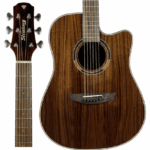 VIOLAO STRINBERG DIAMOND DD1C KOA FOLK - Imagem 2