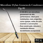 MICROFONE DYLAN DG90 CONDENSER GOOSENECK - Imagem 4