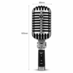 MICROFONE SOUNDVOICE VINTAGE RETRO MM-55 - Imagem 4