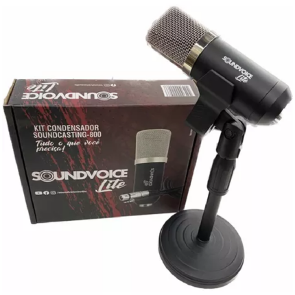 KIT MICROFONE COND SOUNDVOICE LITE SOUNDCASTING