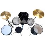 BATERIA MXT M-B120PC PRETA CROMO BUMBO 20 - Imagem 2