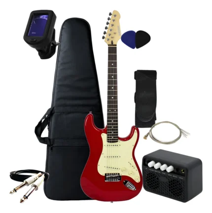 KIT GUITARRA STRINBERG ROCKWAVE RGK50 RD 14674