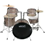 BATERIA MXT M-B120CC CHAMPAGNE CROMADA BUMBO 20"