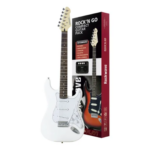 KIT GUITARRA STRINBERG ROCKWAVE RGK50 WH BRANCA 14673 - Imagem 2