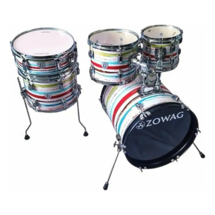 BATERIA ZOWAG DRUMS Z1 JUNIOR BUMBO 16" COR: WHITE FUNNY 2