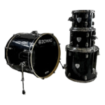 BATERIA ZOWAG DRUMS SHELL PACK Z3, 5 PECAS, POPLAR WOOD- MODERN ROCK BUMBO 22" COR: DARK FORREST