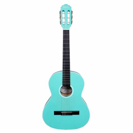 VIOLAO GIANNINI N6 TBS 3/4 START NYLON ACUSTICO TURQUOISE BLUE SATIN- 27027