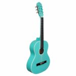 VIOLAO GIANNINI N6 TBS 3/4 START NYLON ACUSTICO TURQUOISE BLUE SATIN- 27027 - Imagem 4
