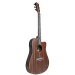 VIOLAO TAGIMA FOLK FLAT ALL SAPELE SAN FRANCISCO GRAN RESERVA DKIMOP - Imagem 4